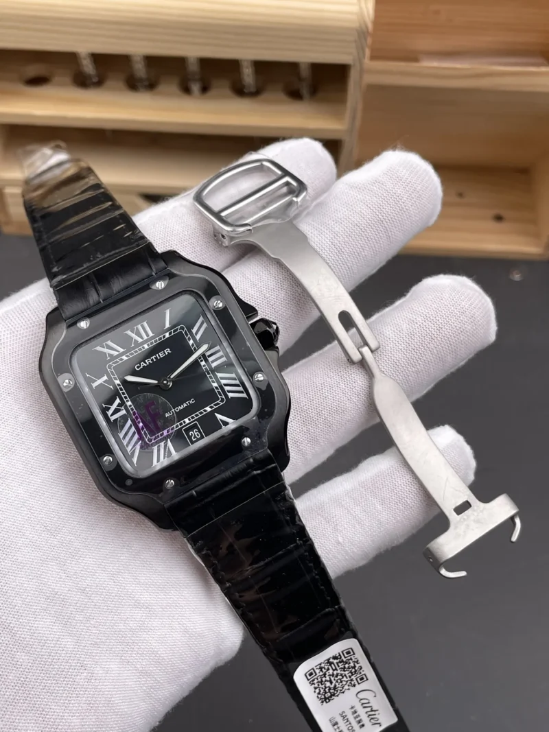 Cartier Santos Black Vader 39.8mm