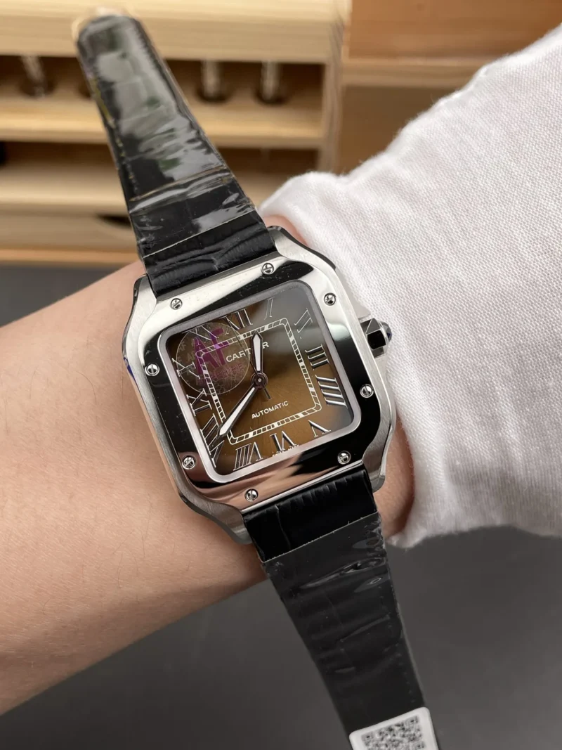Cartier Santos Brown 35.1mm