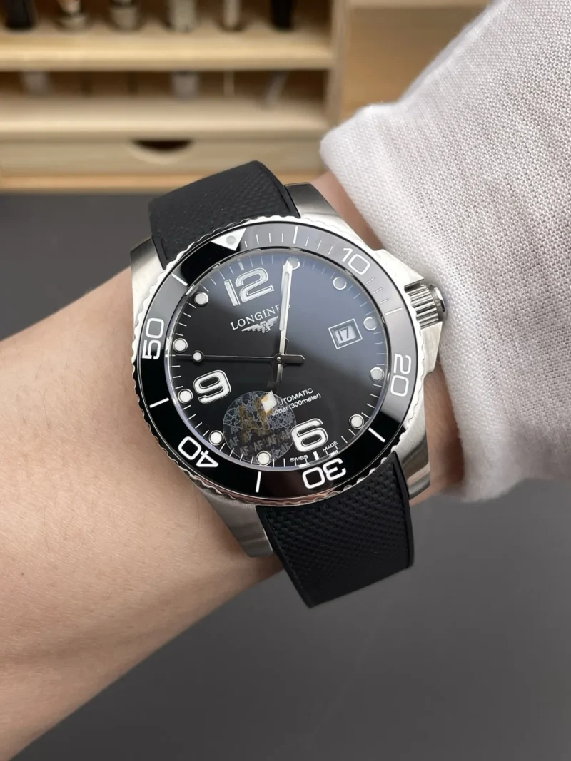 Longines Conquest Rubber Strap 41mm