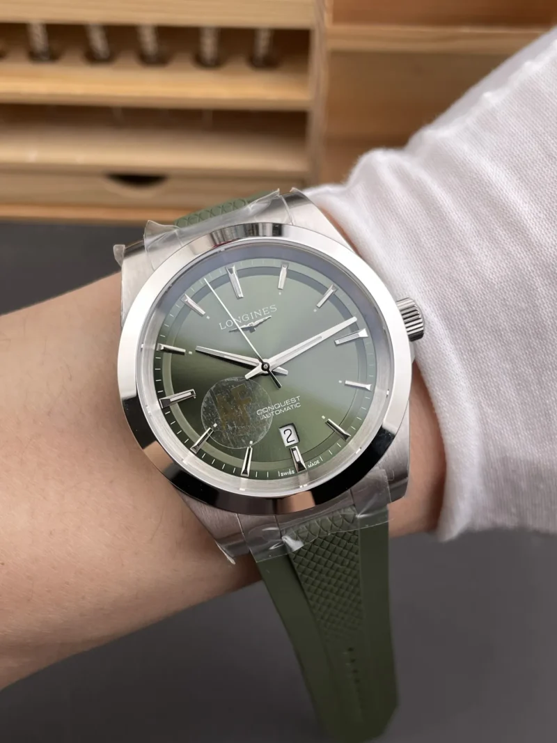Longines Conquest Green Dial 41mm
