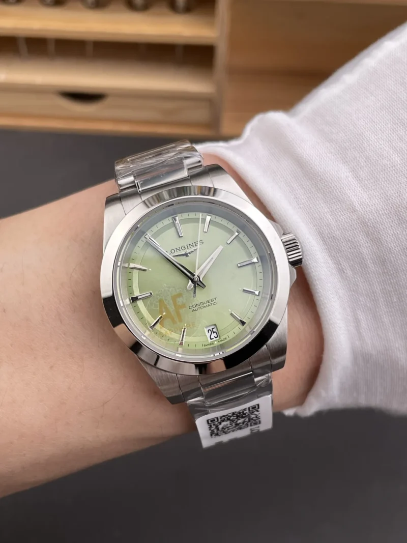 Longines Conquest Green Dial 34mm
