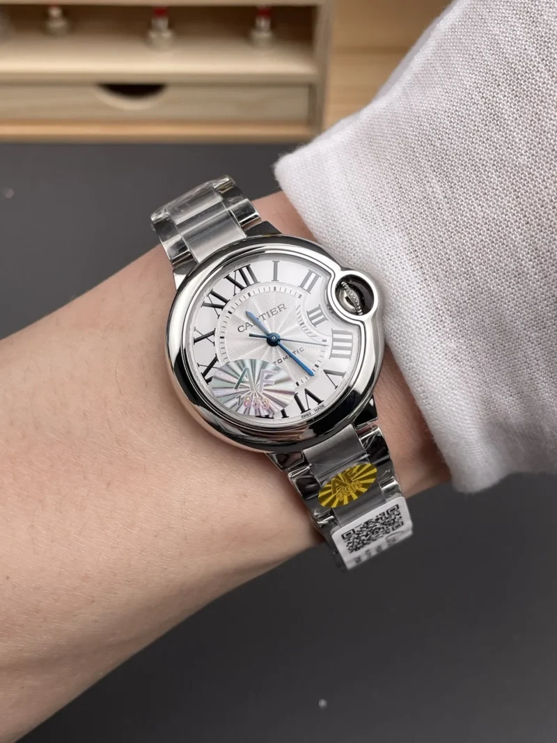Cartier Ballon Bleu White Dial 33mm