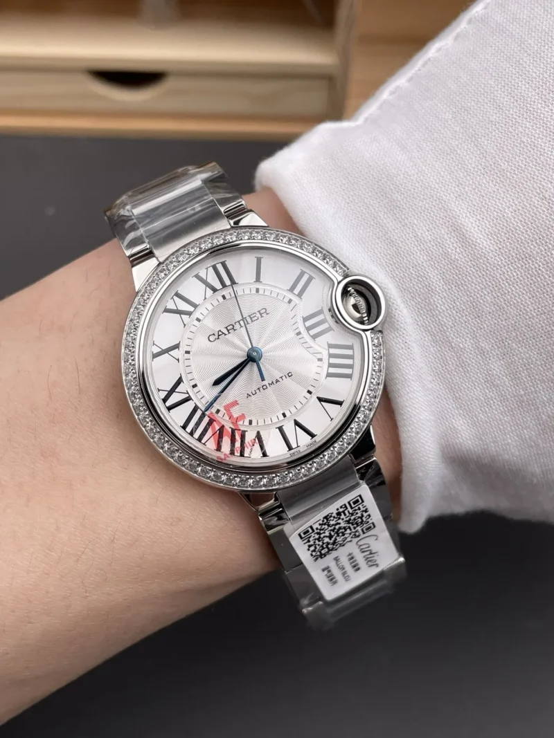 Cartier Ballon Bleu Diamond Bezel 36mm