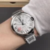 Cartier Ballon Bleu White Dial 40mm