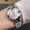 Cartier Ballon Bleu Diamond Markers 33mm