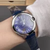 Cartier Ballon Bleu Leather Strap 42mm