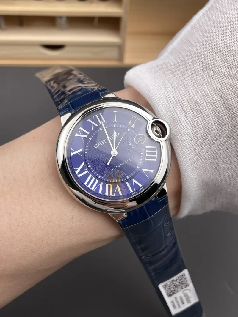 Cartier Ballon Bleu Leather Strap 42mm