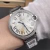 Cartier Ballon Bleu Diamond Bezel 42mm