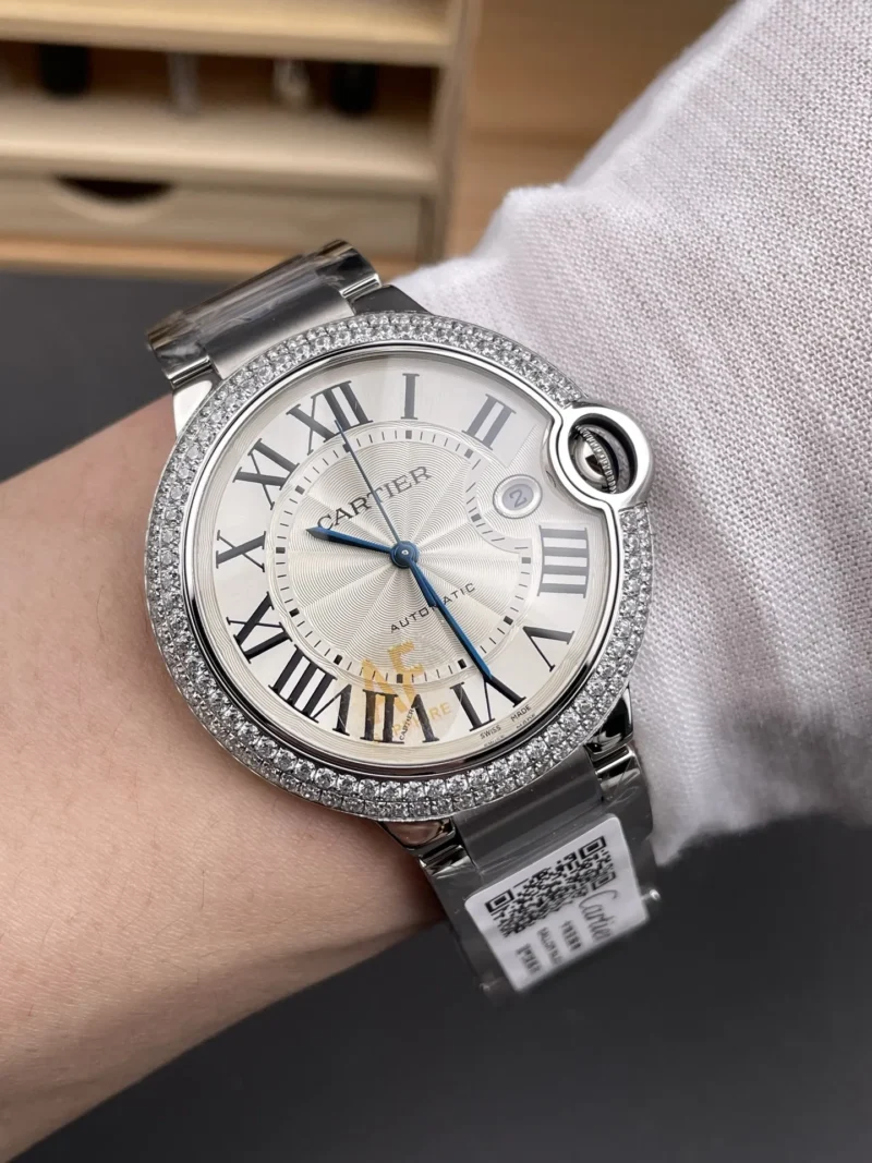 Cartier Ballon Bleu Diamond Bezel 42mm