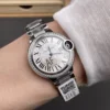 Cartier Ballon Bleu Diamond Bezel 33mm