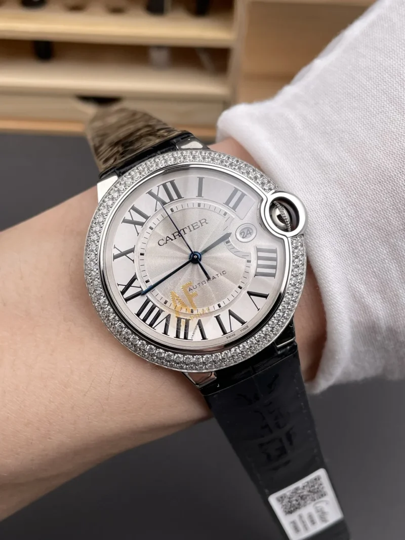Cartier Ballon Bleu Diamond Bezel 42mm