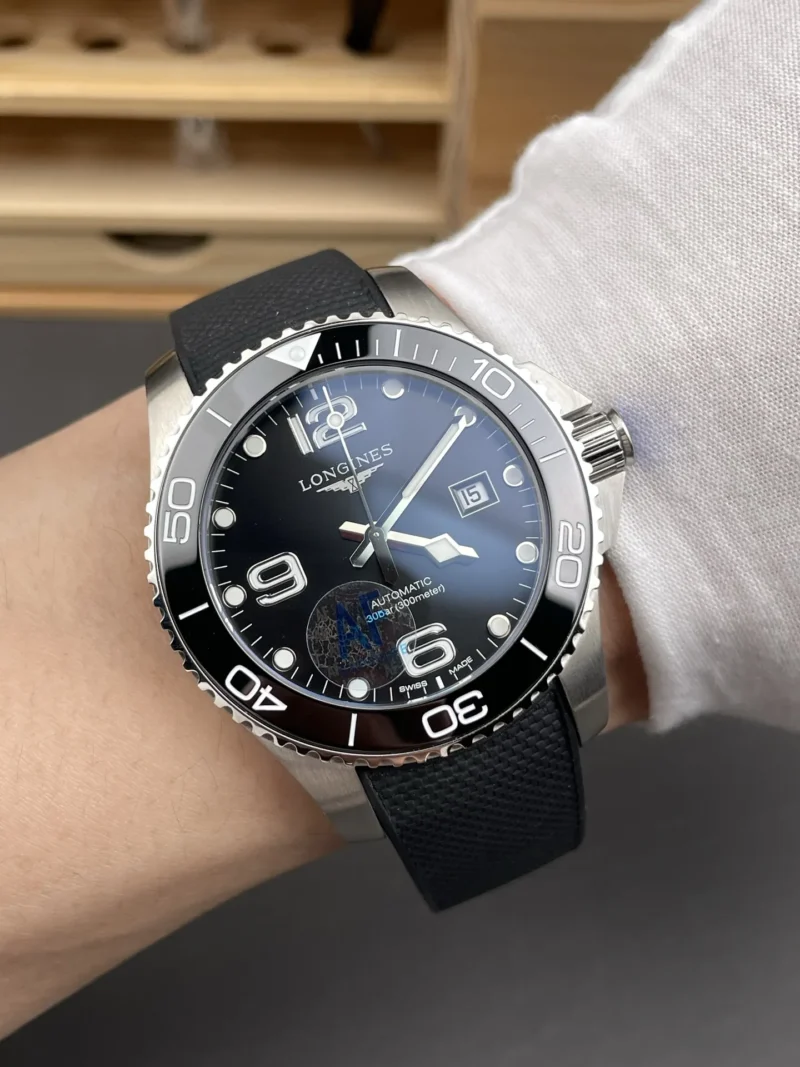Longines Conquest Rubber Strap 43mm