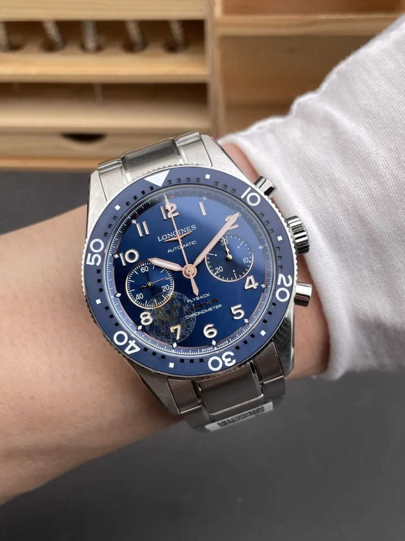 Longines Spirit Blue Dial 40mm