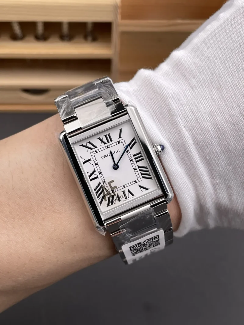 Cartier Tank White Dial 34.8x27.4mm
