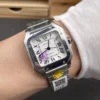 Cartier Santos White Dial 35.1mm