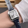 Cartier Santos Grey Dial 27.5x38mm