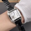 Cartier Santos Grey Dial 31.4x43.5mm