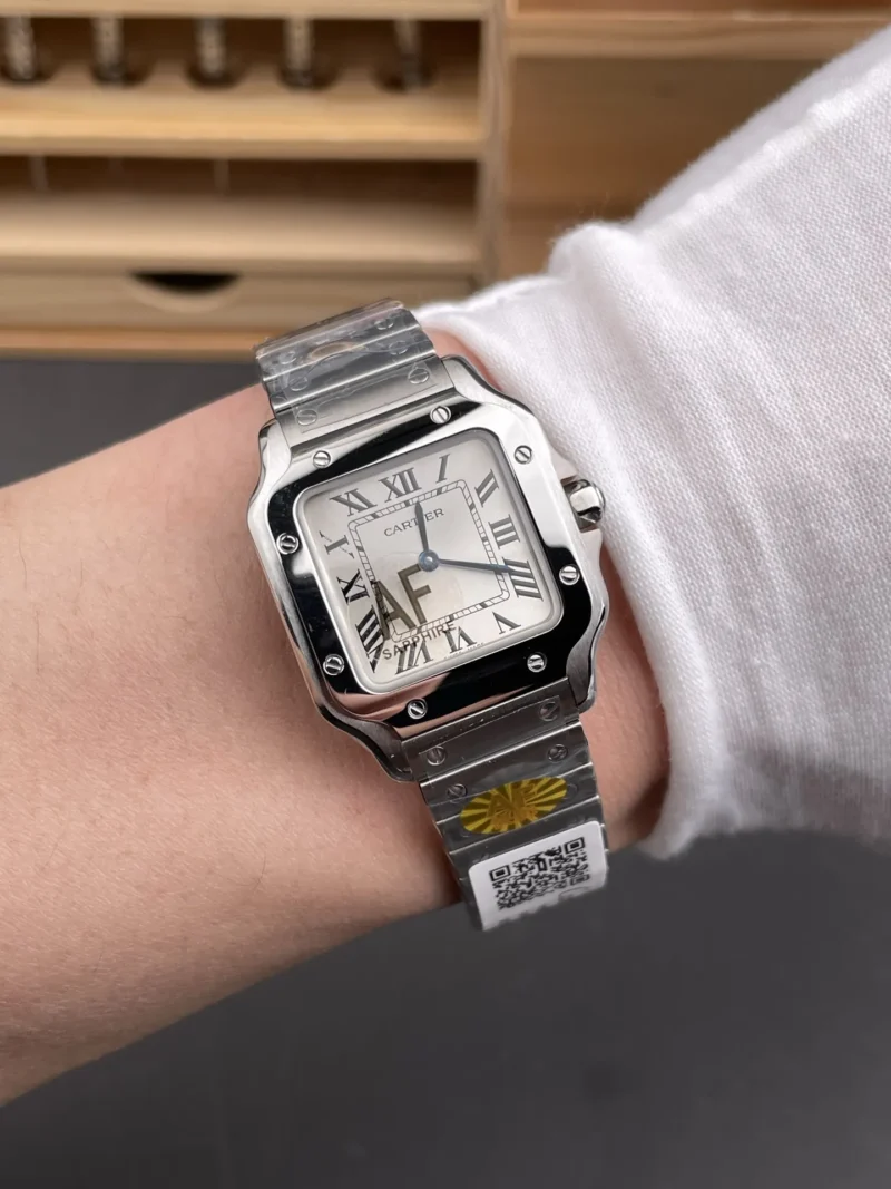 Cartier Santos Steel Bracelet 27x34.5mm