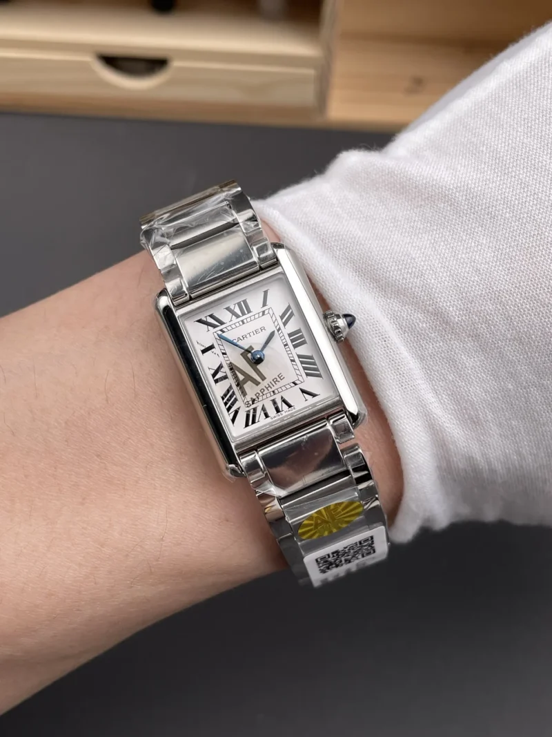 Cartier Tank Steel Bracelet 29.5x22mm