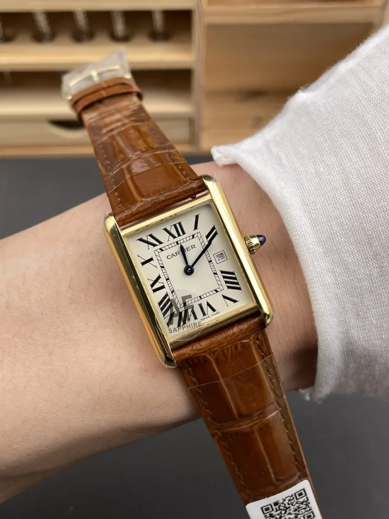 Cartier Tank White Dial 33.7x25.5mm