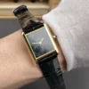 Cartier Tank Black Dial 33.7x25.5mm