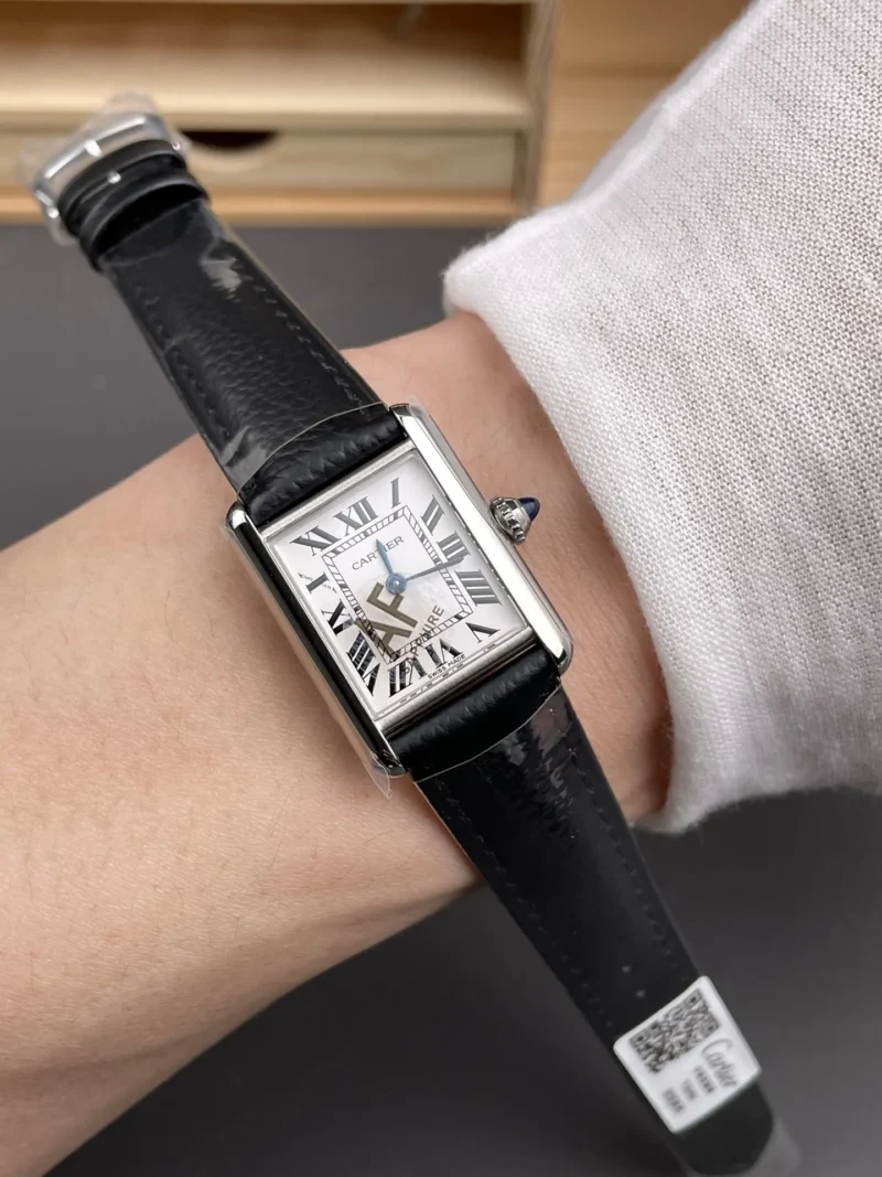 Cartier Tank Leather Strap 29.5x22mm