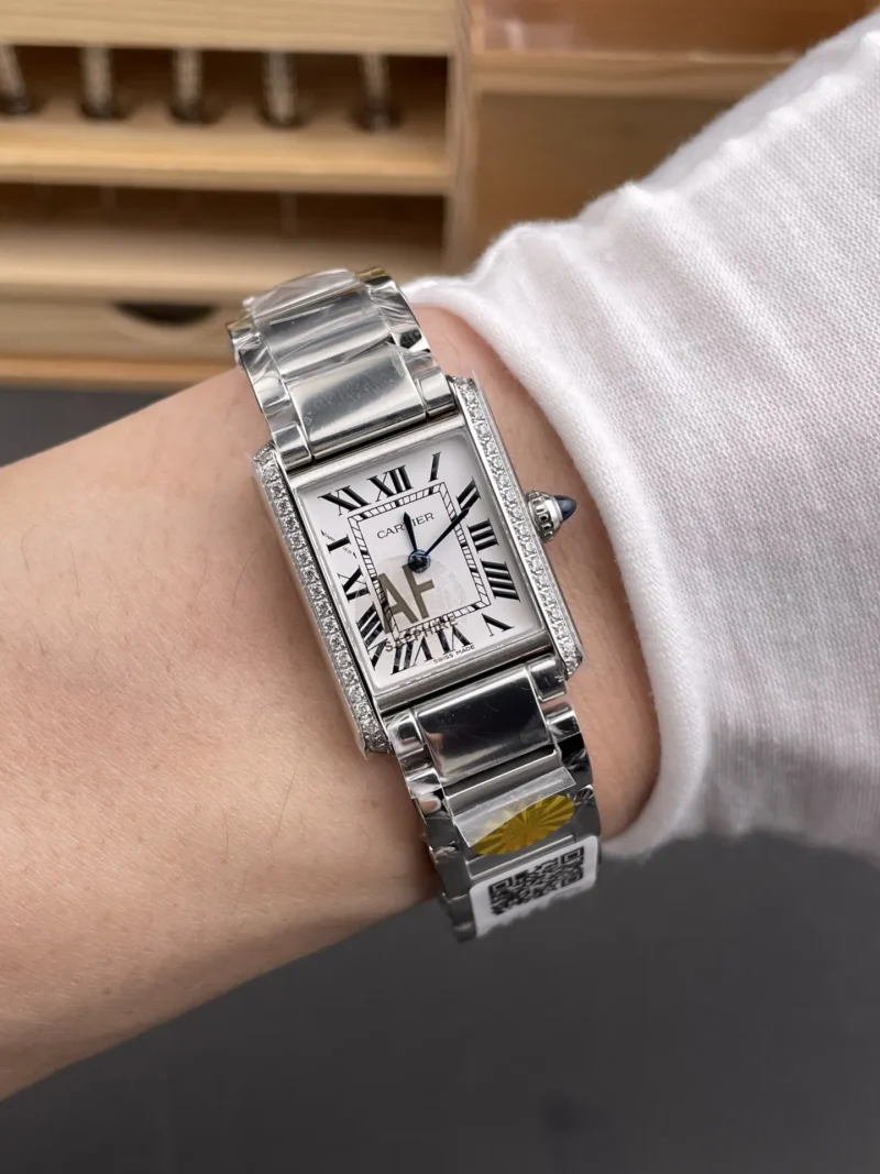 Cartier Tank Diamond Bezel 29.5x22mm