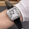 Cartier Santos Diamond Bezel 35.1mm