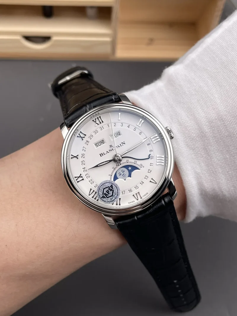 Blancpain Classic 6654 White Dial 40mm