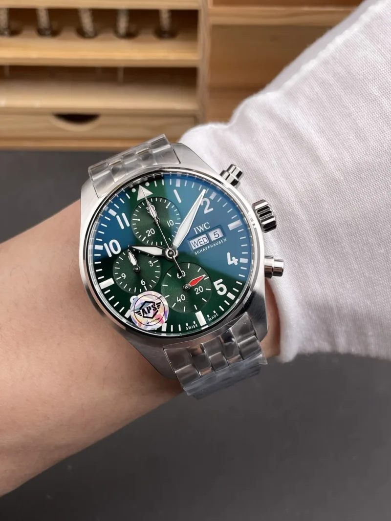 IWC Pilot Green Dial 41mm