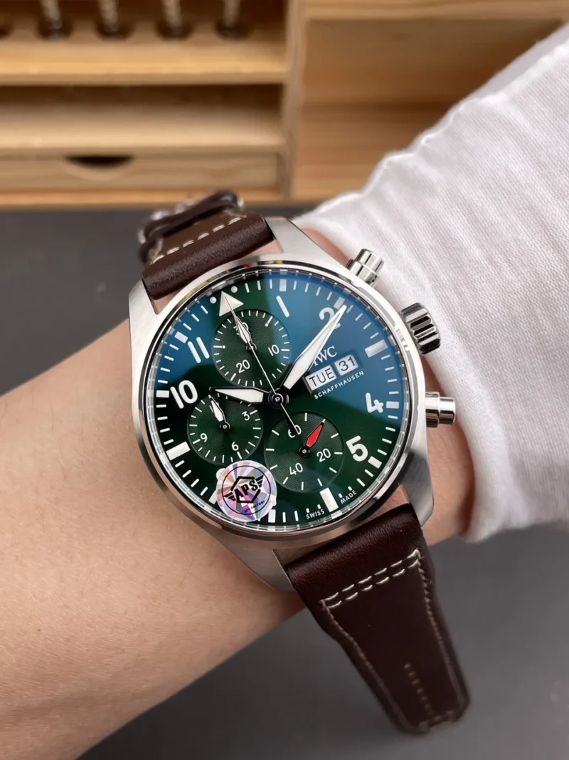 IWC Pilot Green Dial 41mm
