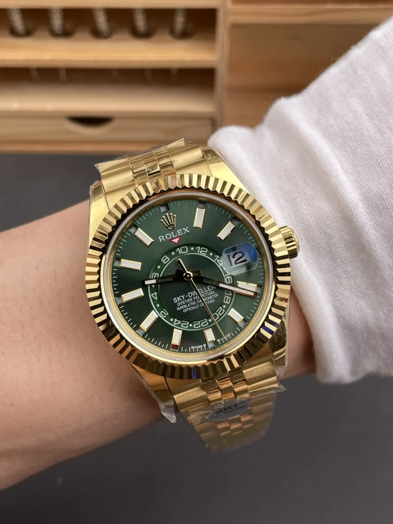 Rolex Sky-Dweller Green Dial 42mm