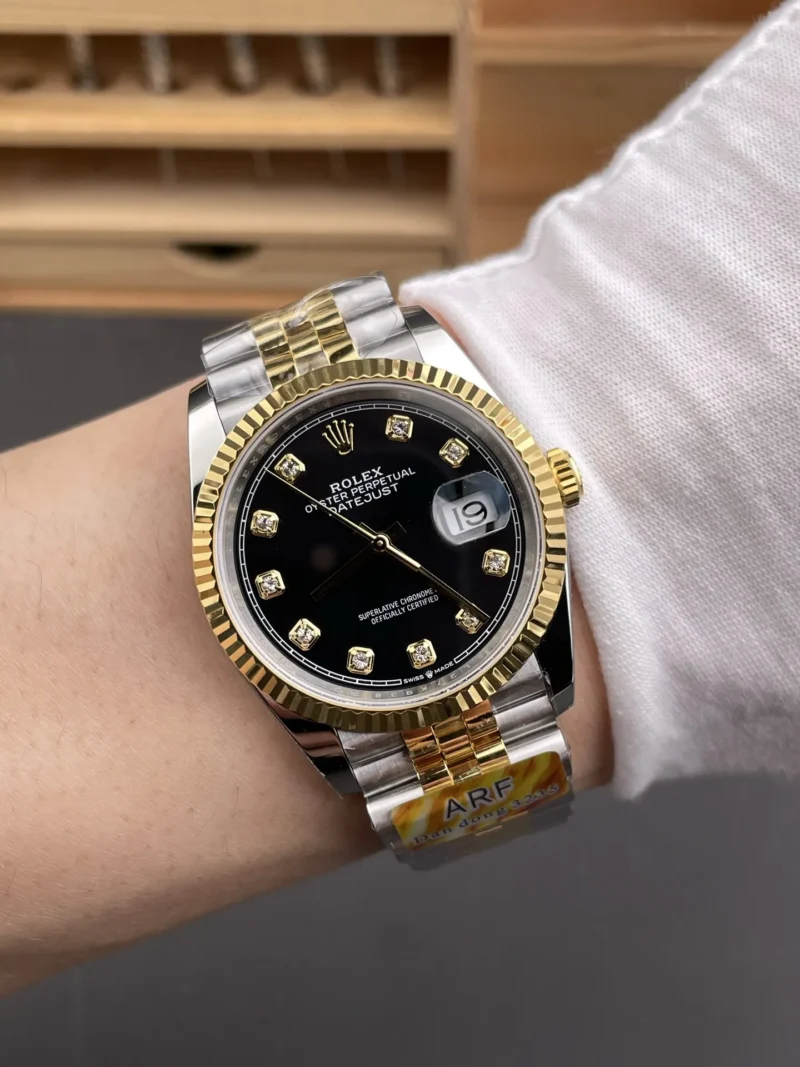 Rolex Datejust Two-Tone Black 36mm