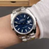 Rolex Datejust Blue Grid 41mm
