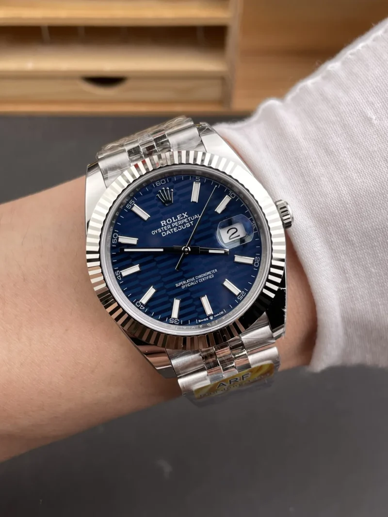 Rolex Datejust Blue Grid 41mm