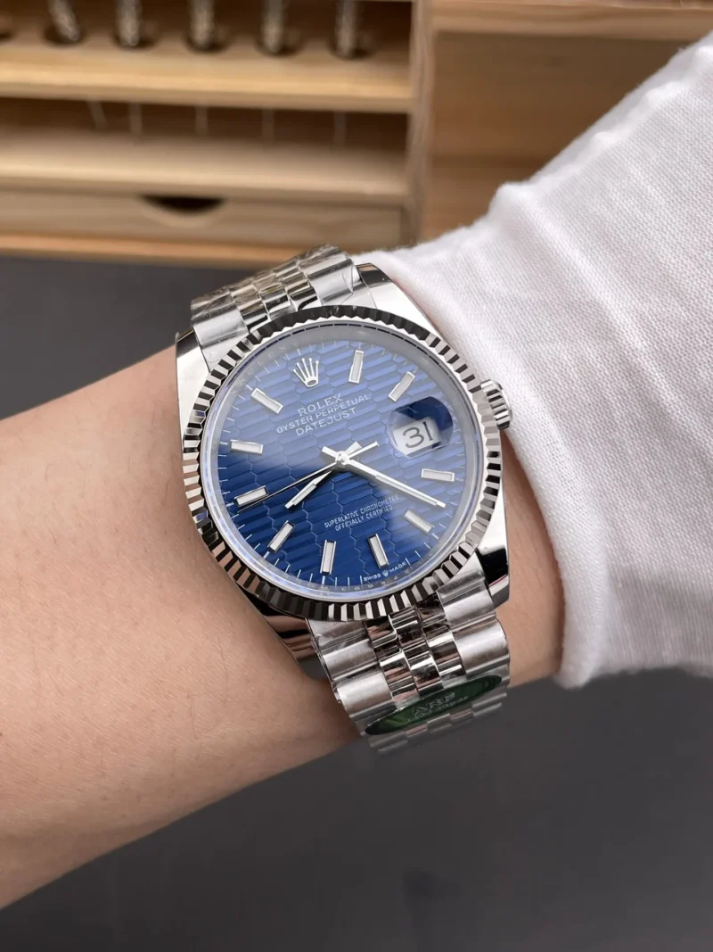 Rolex Datejust Blue Grid 36mm