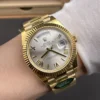Rolex Day-Date Silver 40mm
