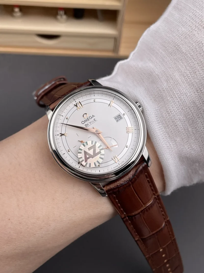 Omega De Ville White Dial 39.5mm