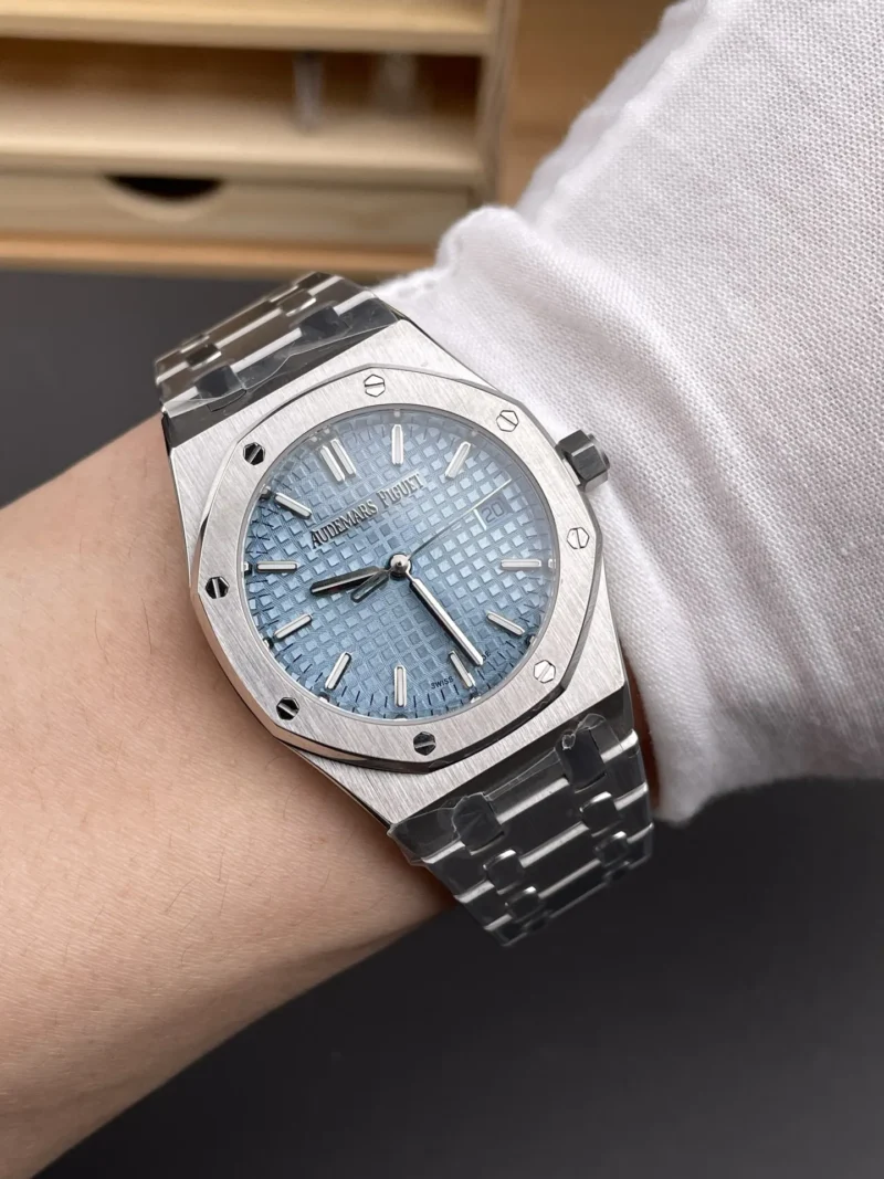 AP Royal Oak 77350 Ice Blue 34mm