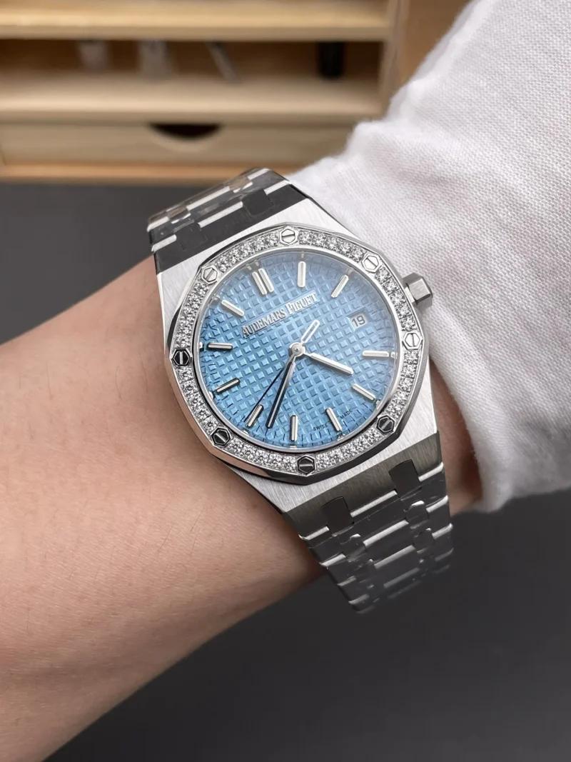 AP Royal Oak 77451 Ice Blue 34mm