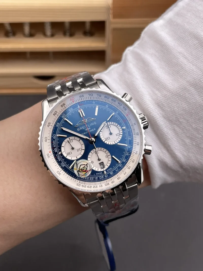 Breitling Chronomat B01 Blue dial 44mm