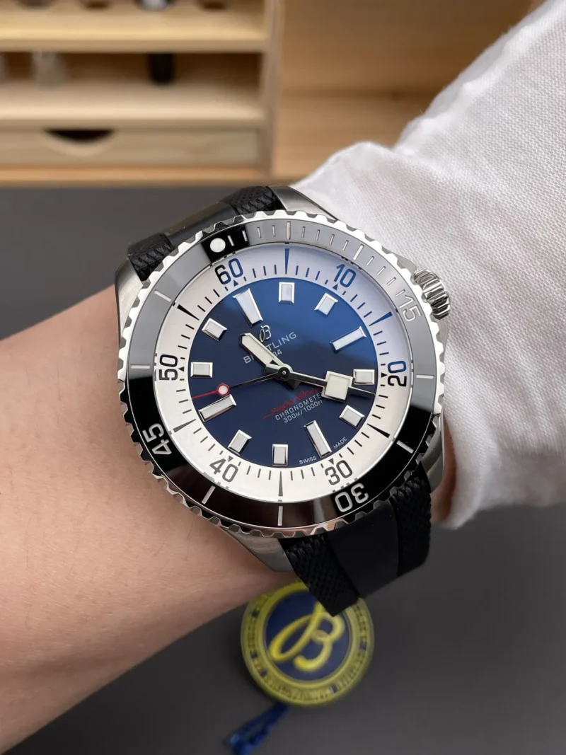 Breitling Superocean Blue Dial 44mm