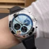 Breitling Chronomat B01 Blue dial Rubber Strap 42mm
