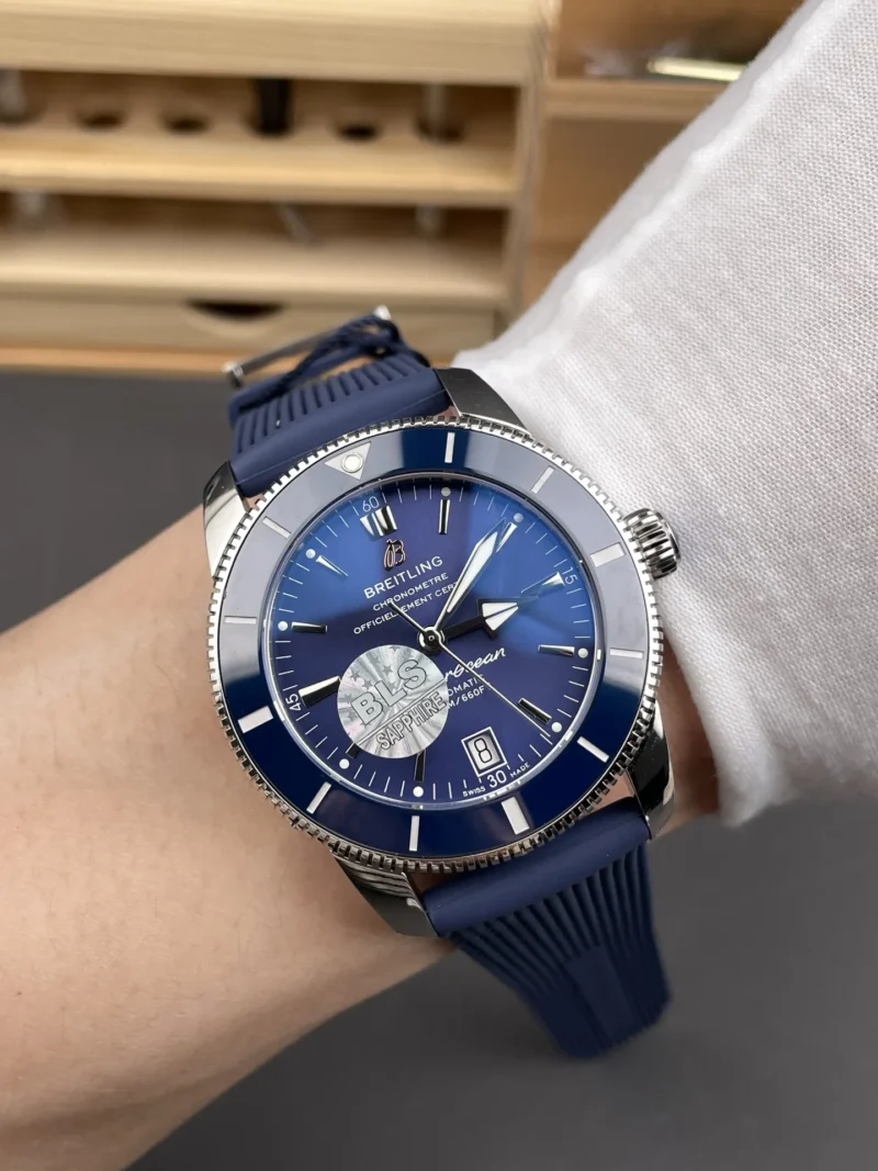 Breitling Superocean Blue Dial 40mm