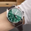IWC Pilot Green Dial 41mm