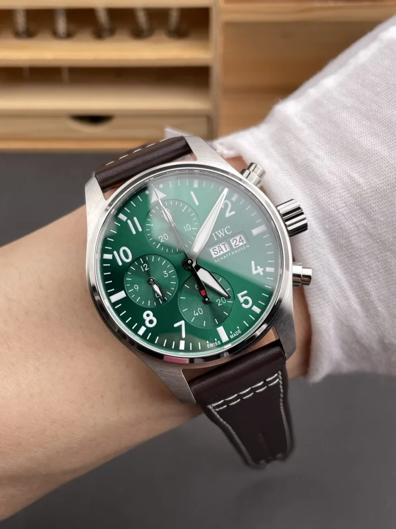 IWC Pilot Green Dial 41mm
