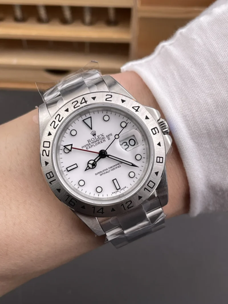 Rolex Explorer II White Dial 40mm