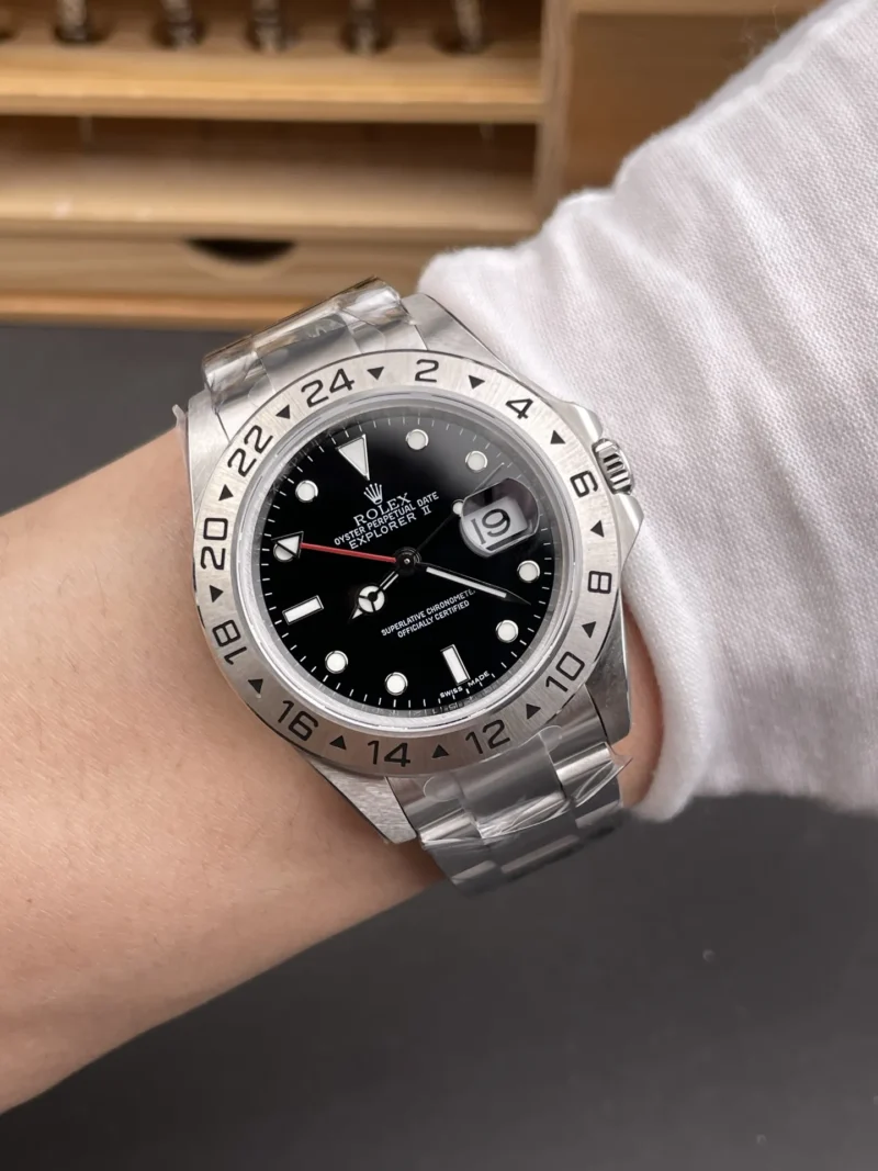 Rolex Explorer II Black Dial 40mm