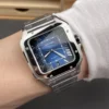 Cartier Santos Blue Dial 39.8mm