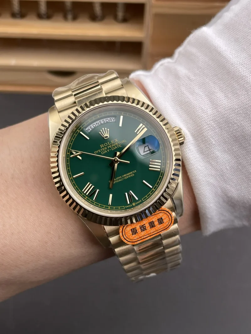 Rolex Day-Date Casino Green 40mm